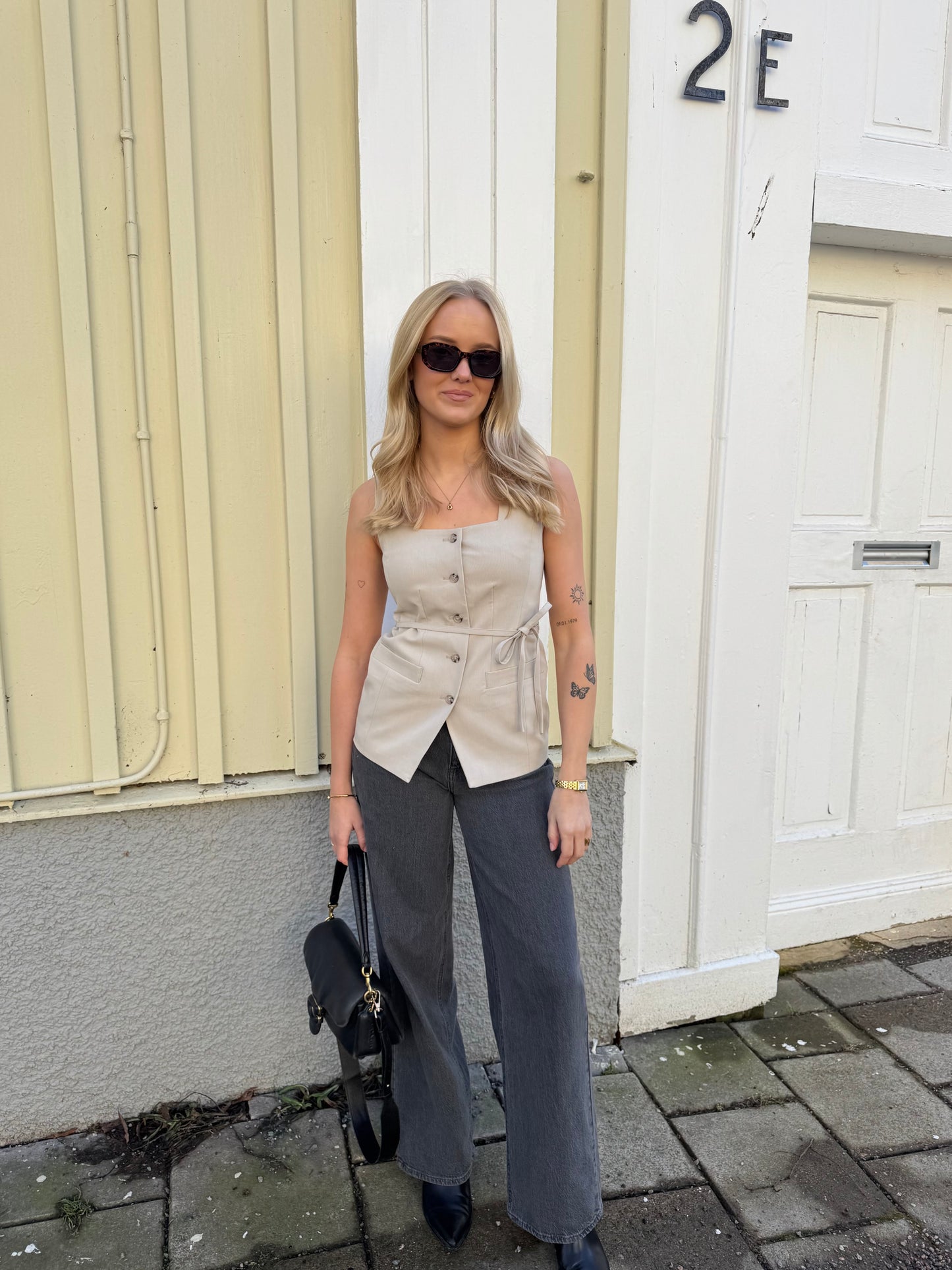 VIMOREJA Tailored Waistcoat - Feather Gray