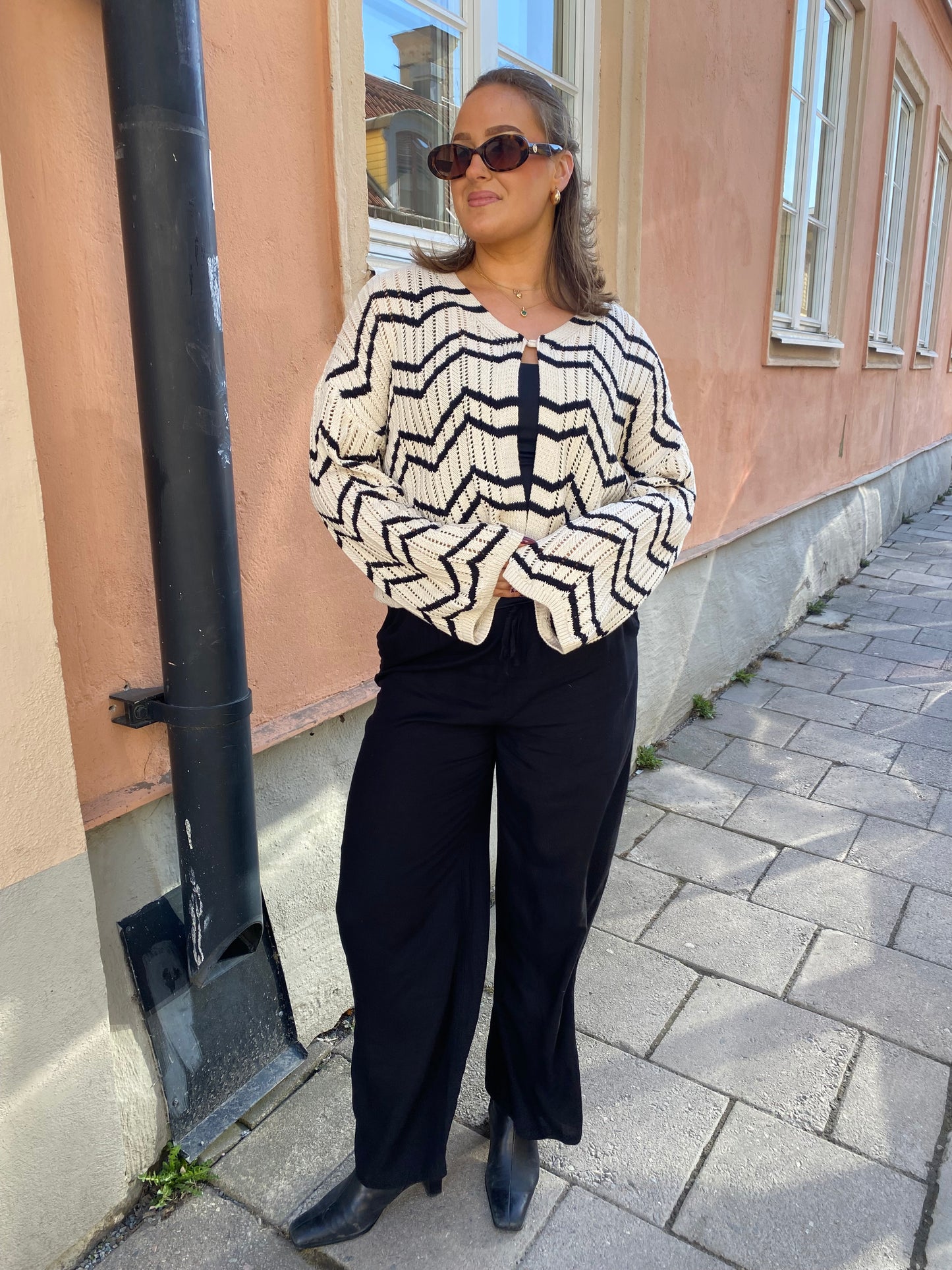 VIAUTRA Knit Cardigan - Birch