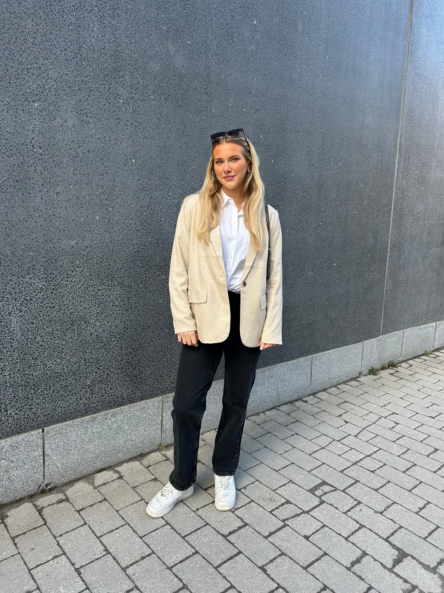 VIJOLANDA Blazer - Feather Gray