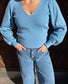VINISSI Knit Top - Blissful Blue