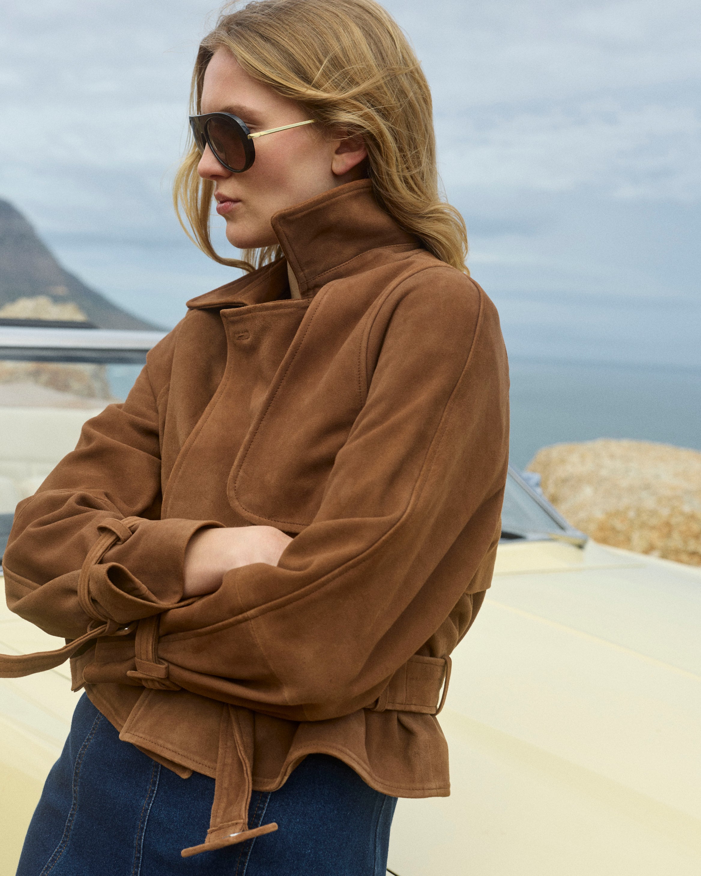 VIIDA Biker Jacket - Toasted Coconut