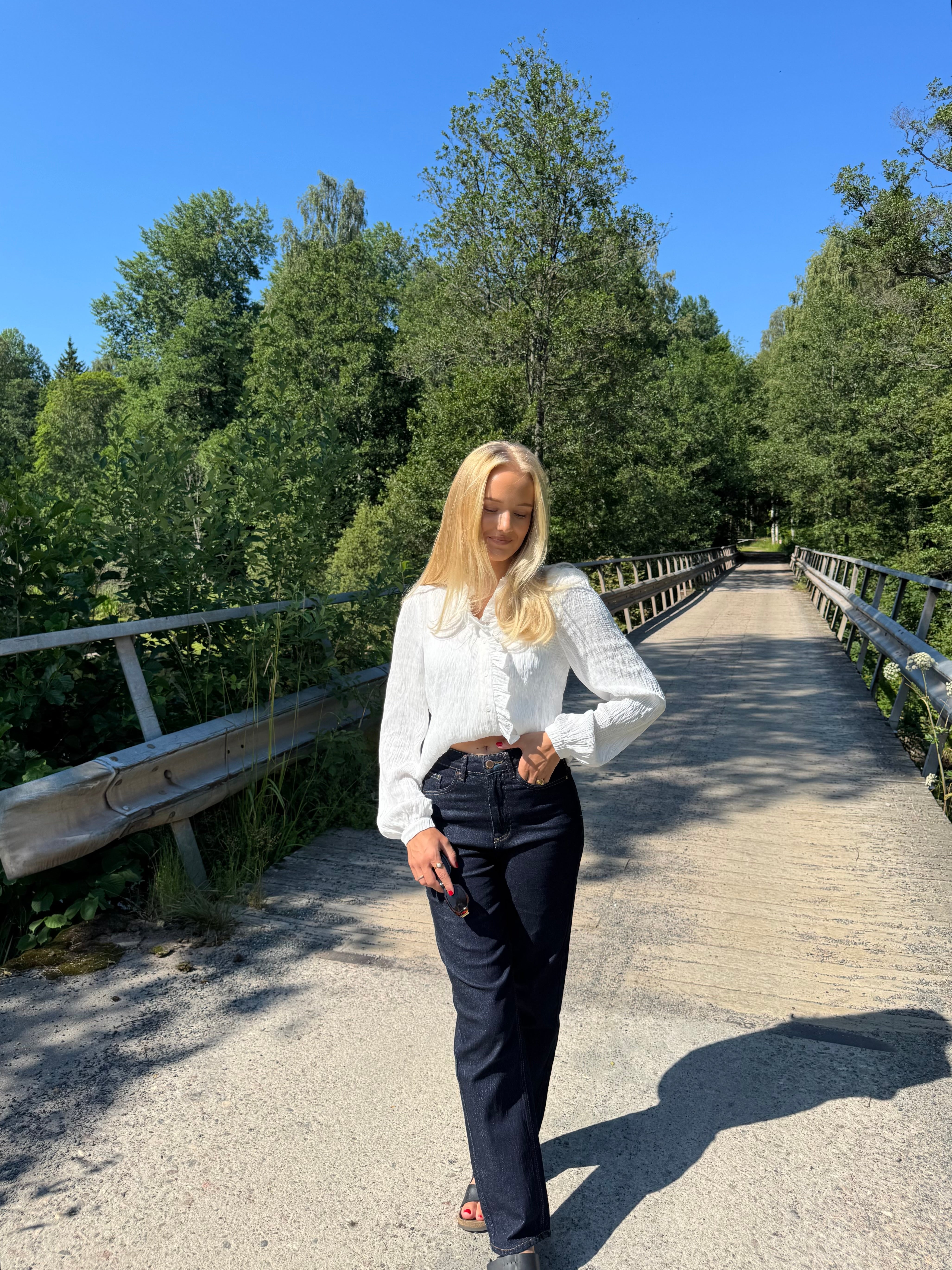 VIKELLY Jeans - Dark Blue Denim