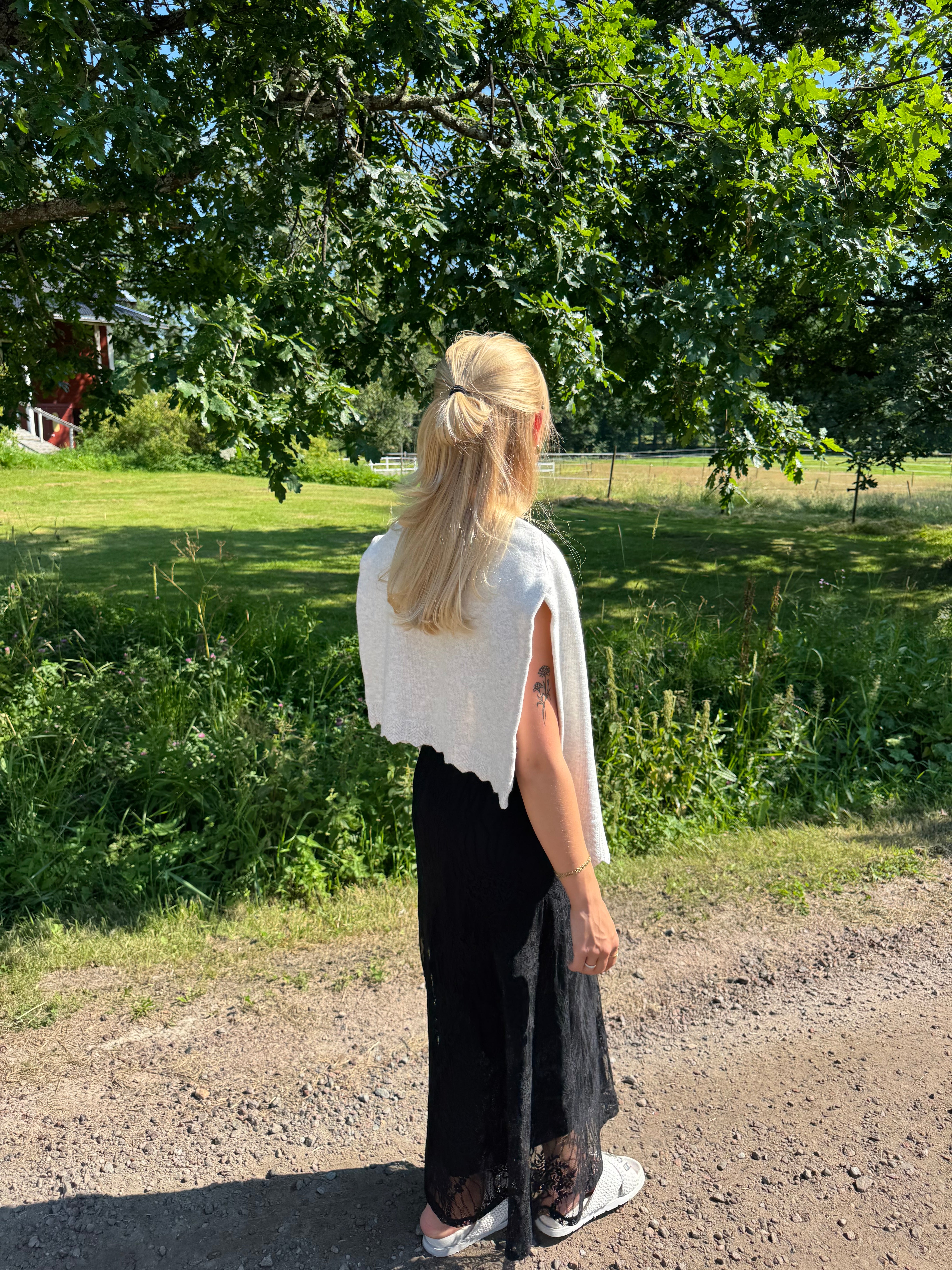 VIFEMMA Long Skirt - Black Beauty