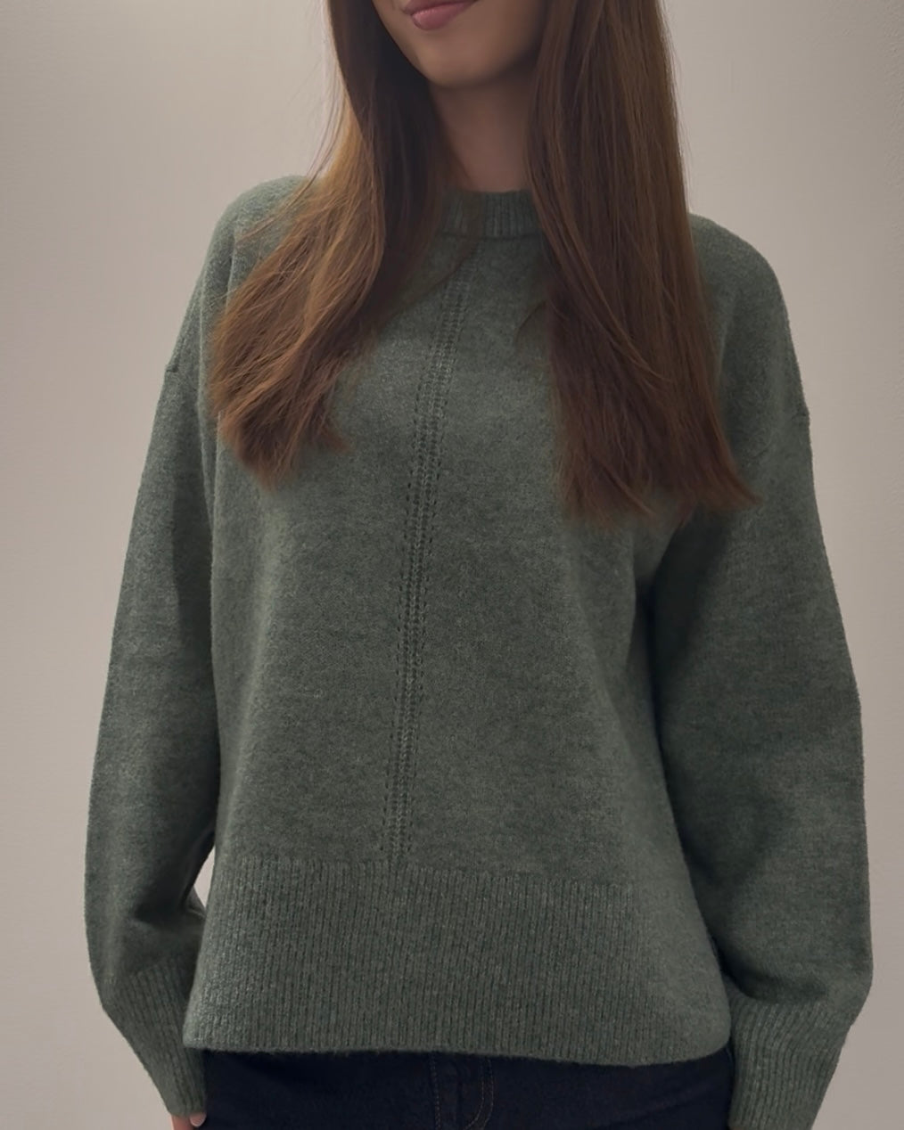 OBJJUNO Pullover - Laurel Wreath
