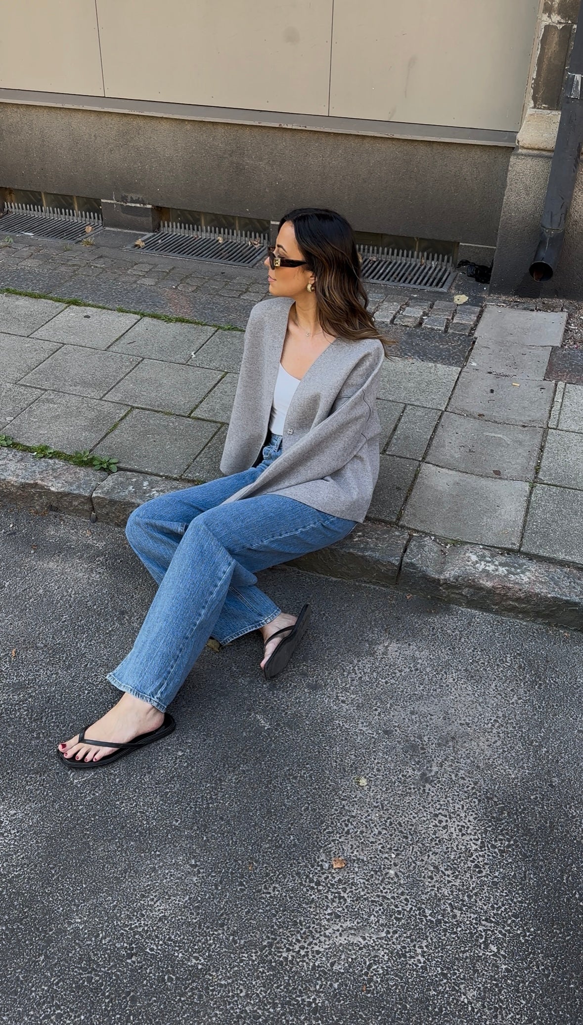 VIJUICE Jacket - Medium Grey Melange