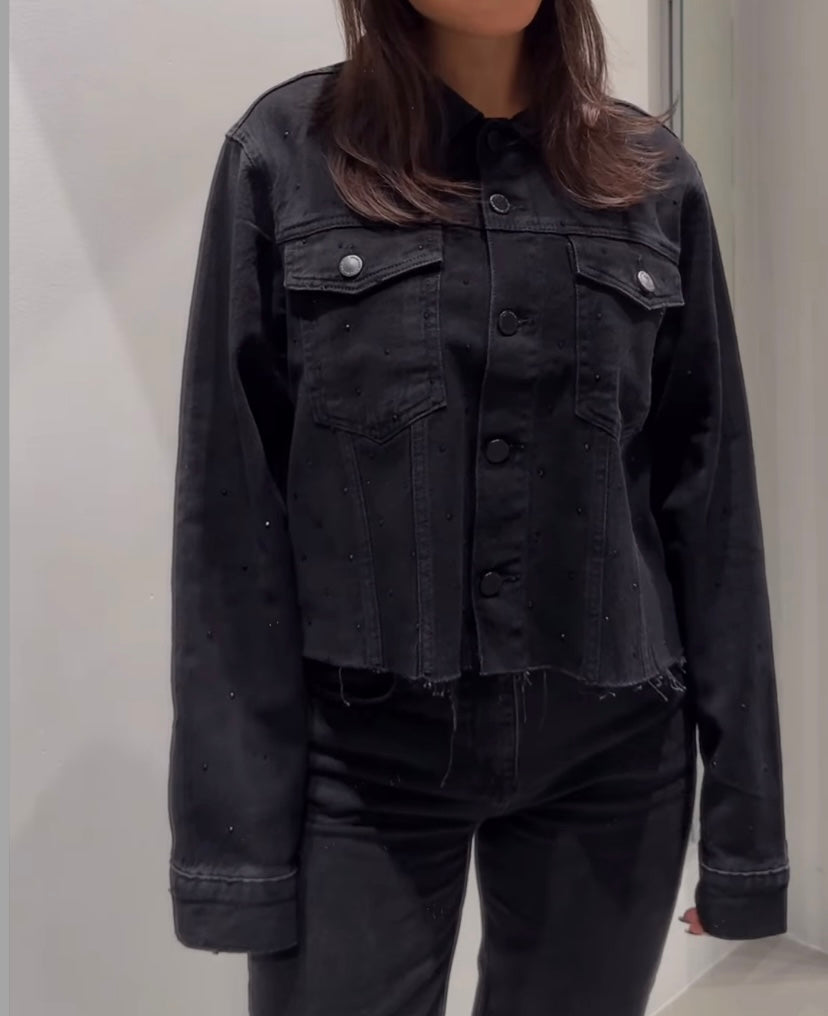 VIJAF Jacket - Black Denim
