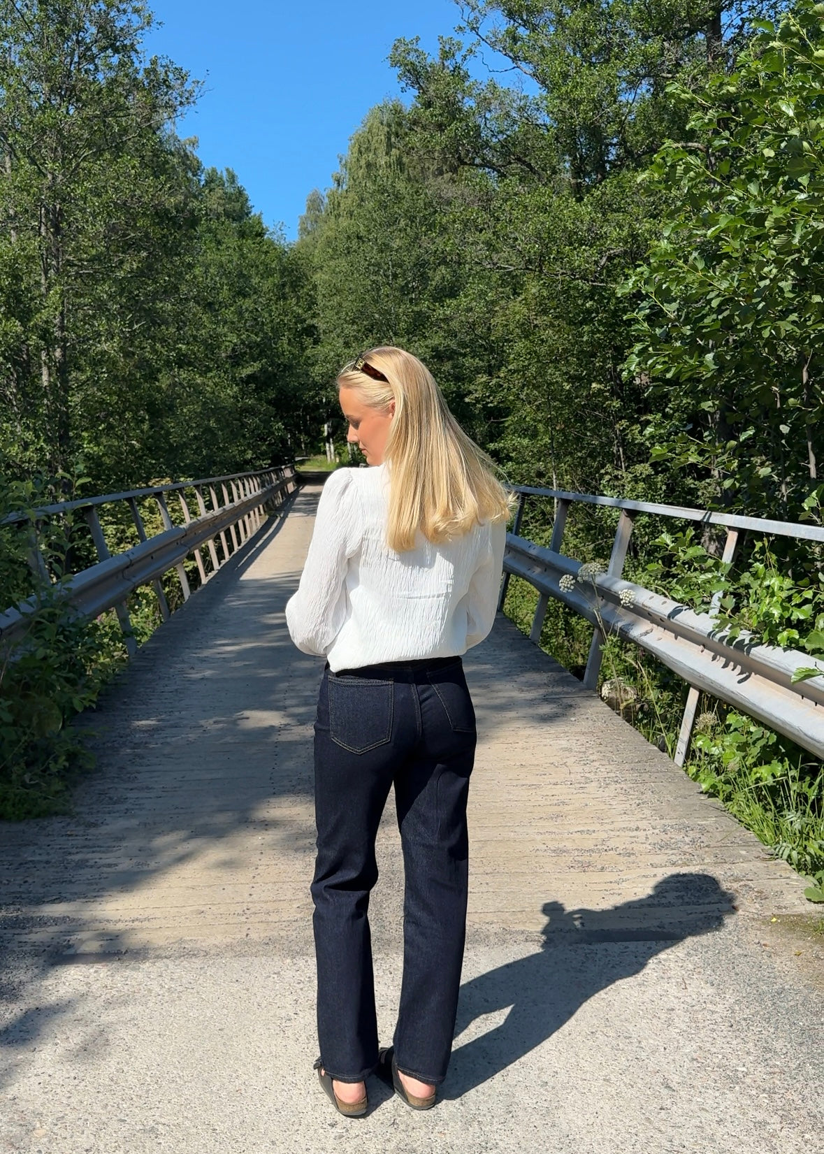 VIKELLY Jeans - Dark Blue Denim