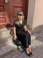 VILOVIE Midi Dress - Black