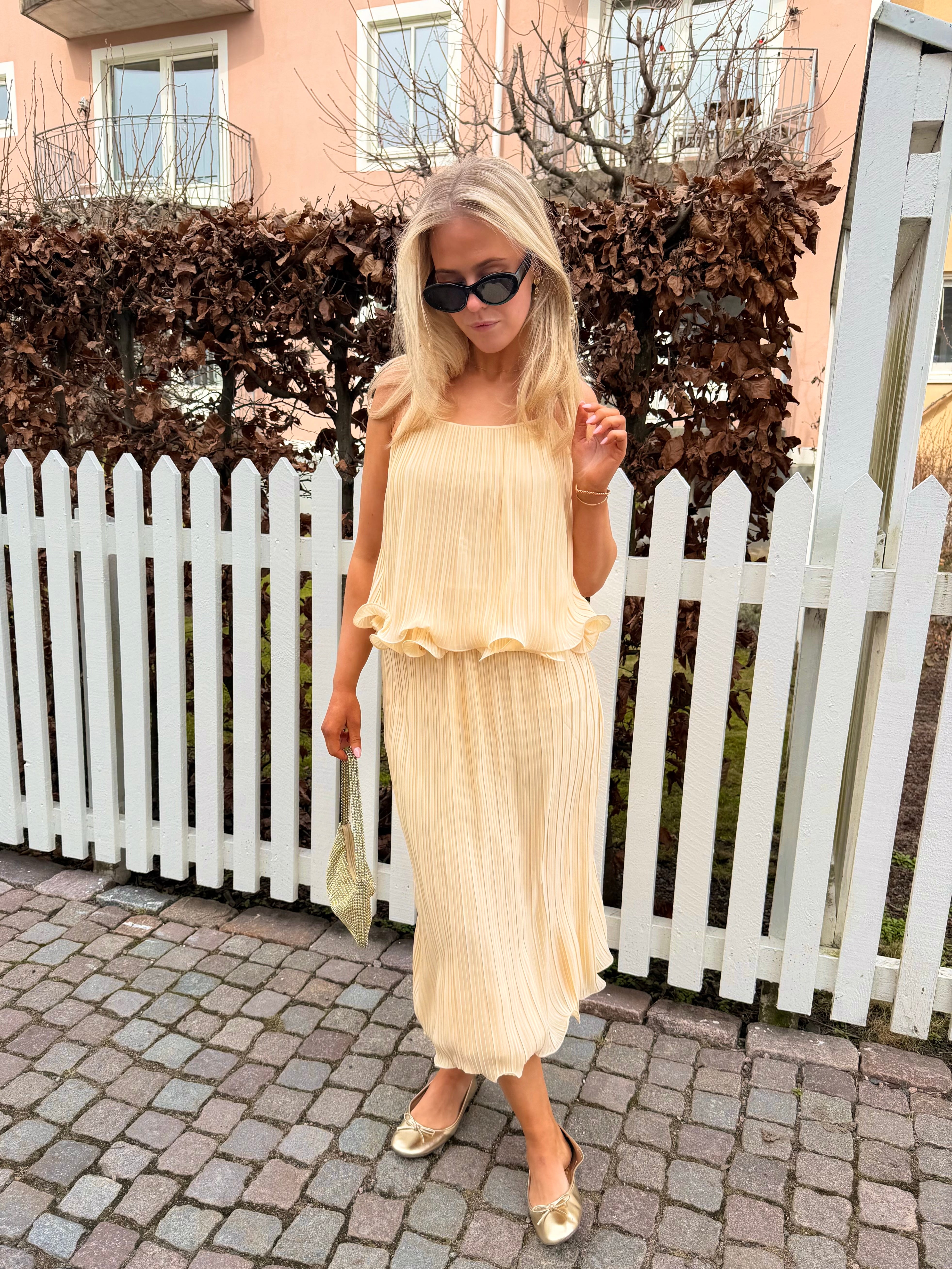 VIWANDA Top - Pastel Yellow