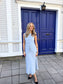 VIFREJA Midi Skirt - Kentucky Blue