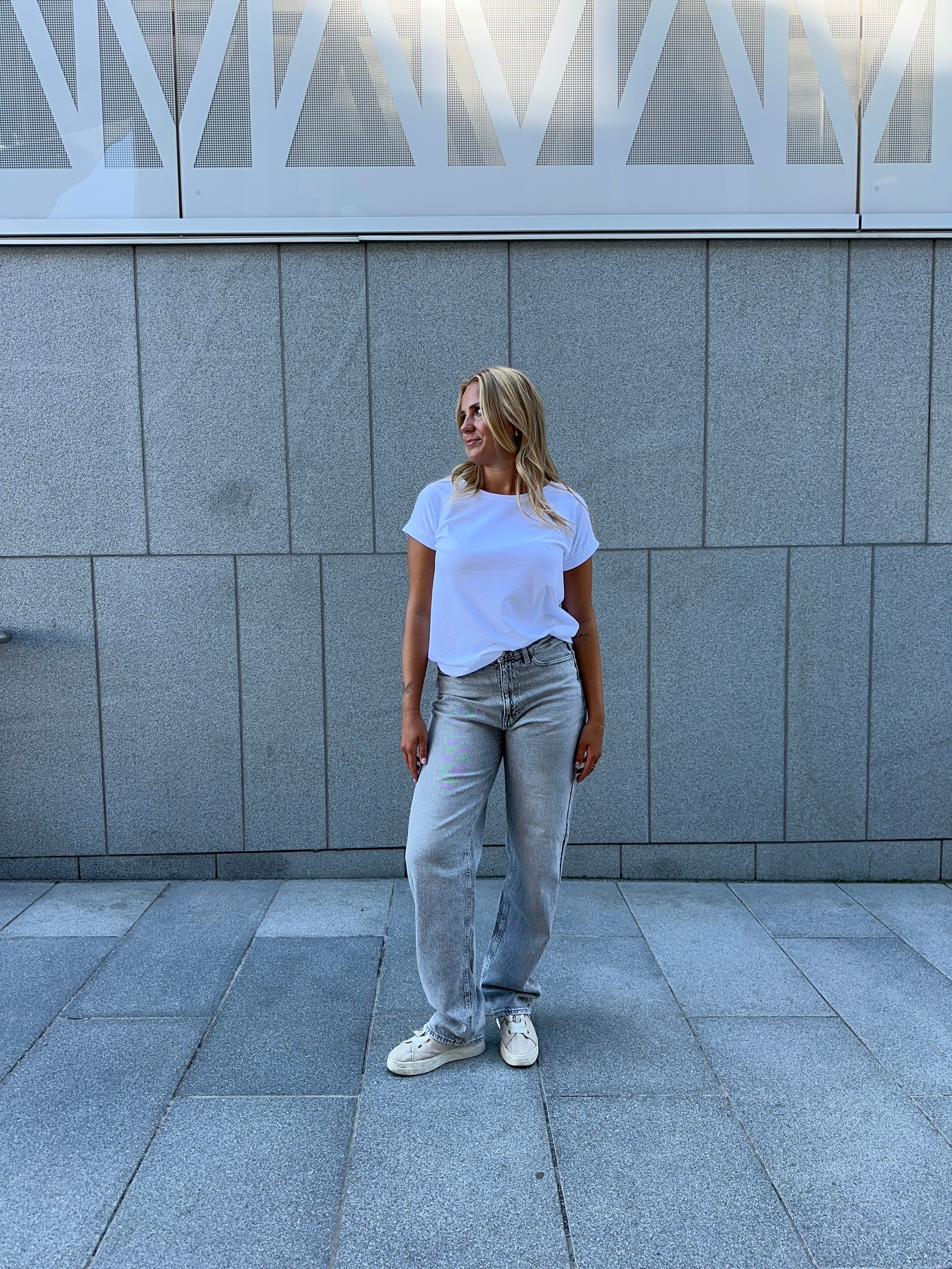 VIKELLY Jeans - Light Grey Denim