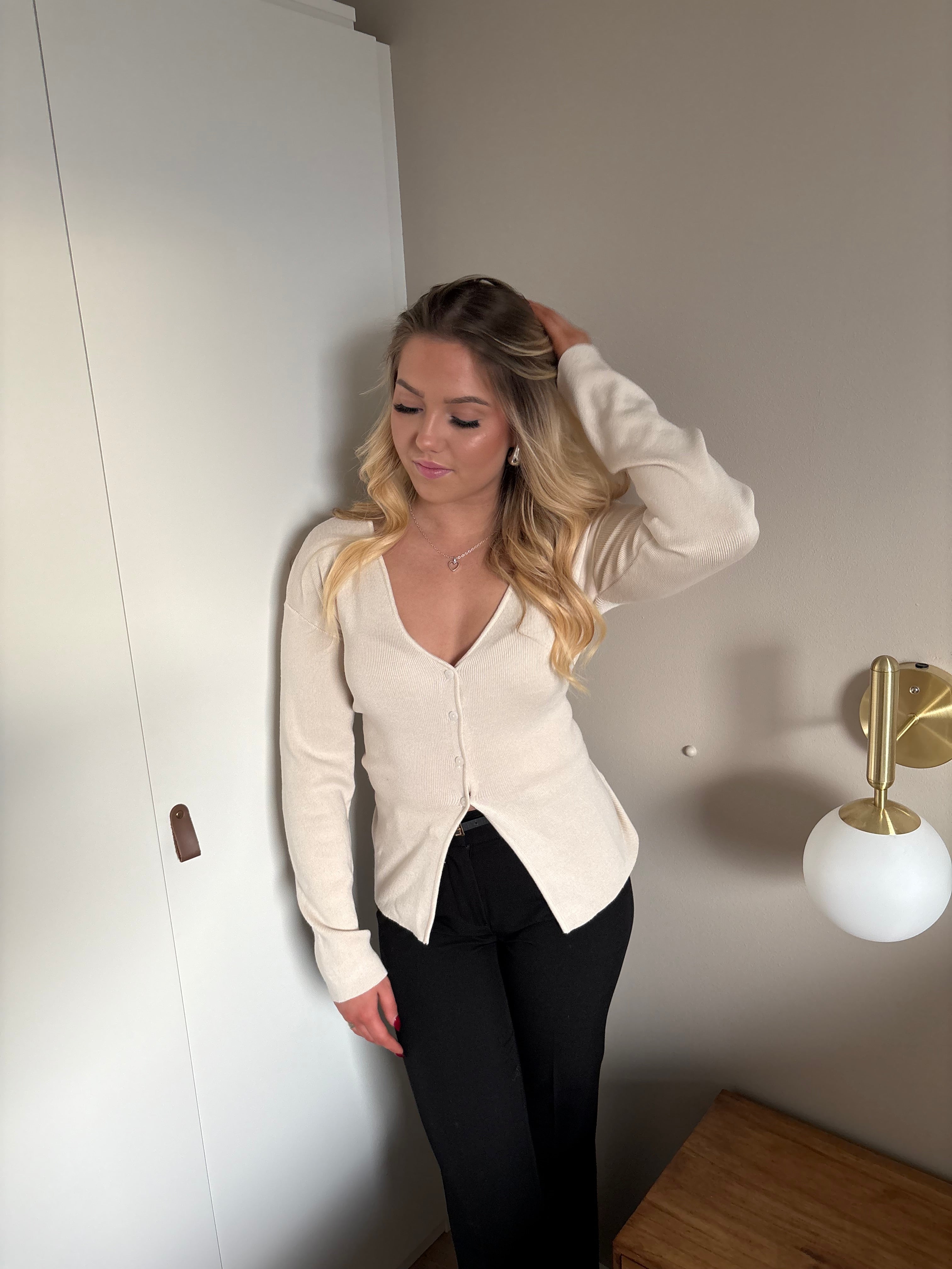 VIODINE Knit Cardigan - Birch