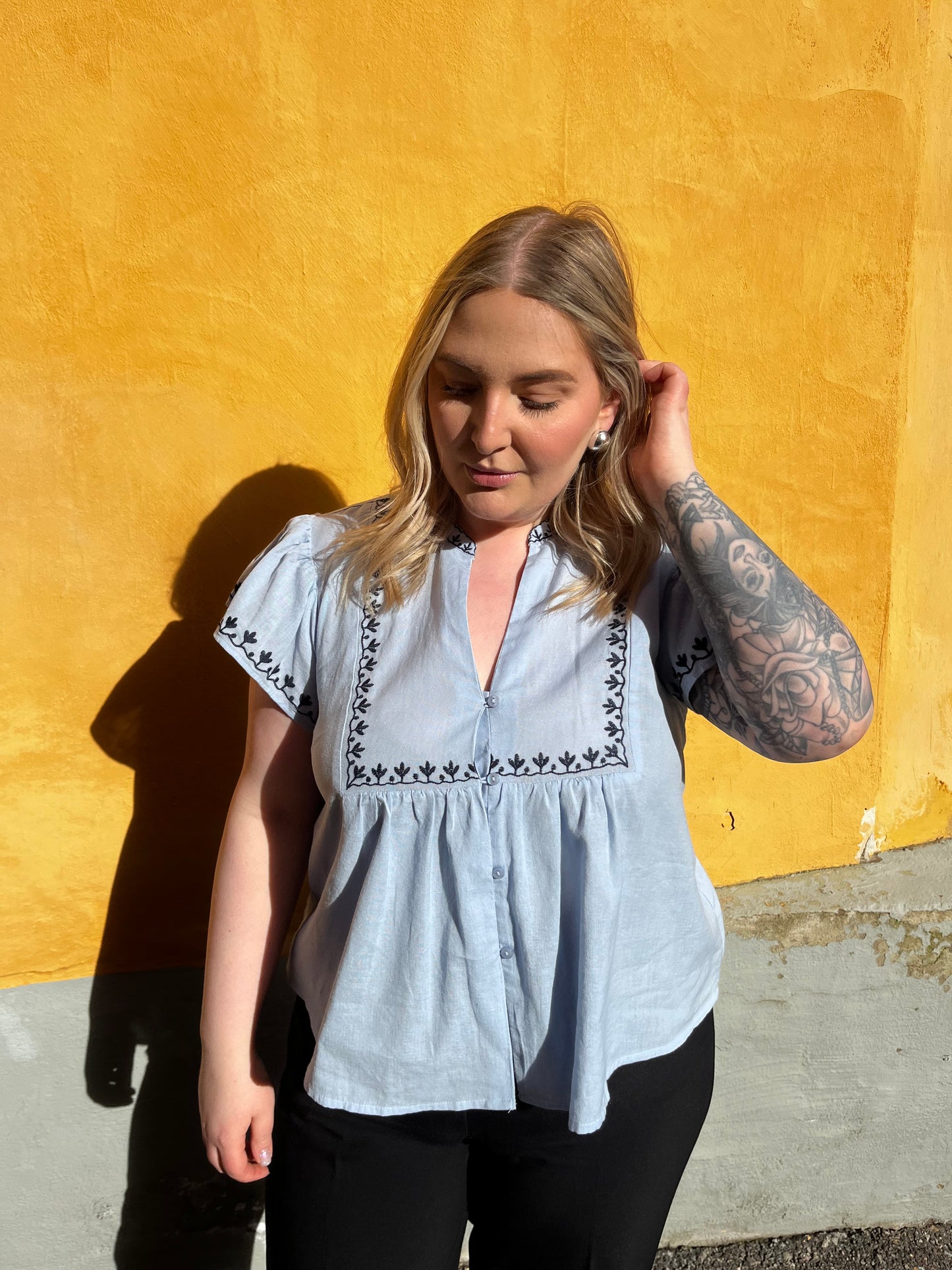 VITALLA Top - Kentucky Blue