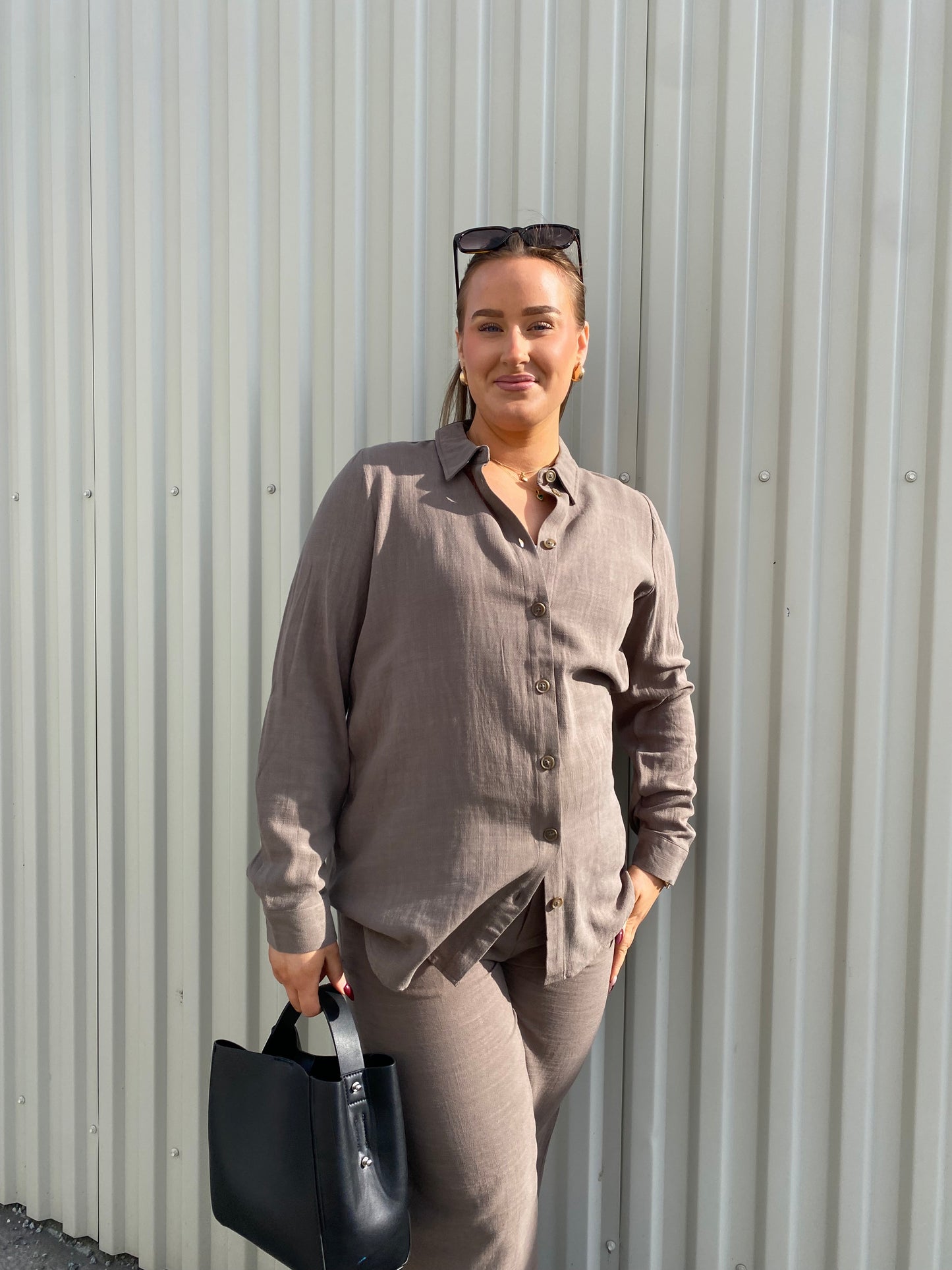 OBJSANNE Shirt - Morel