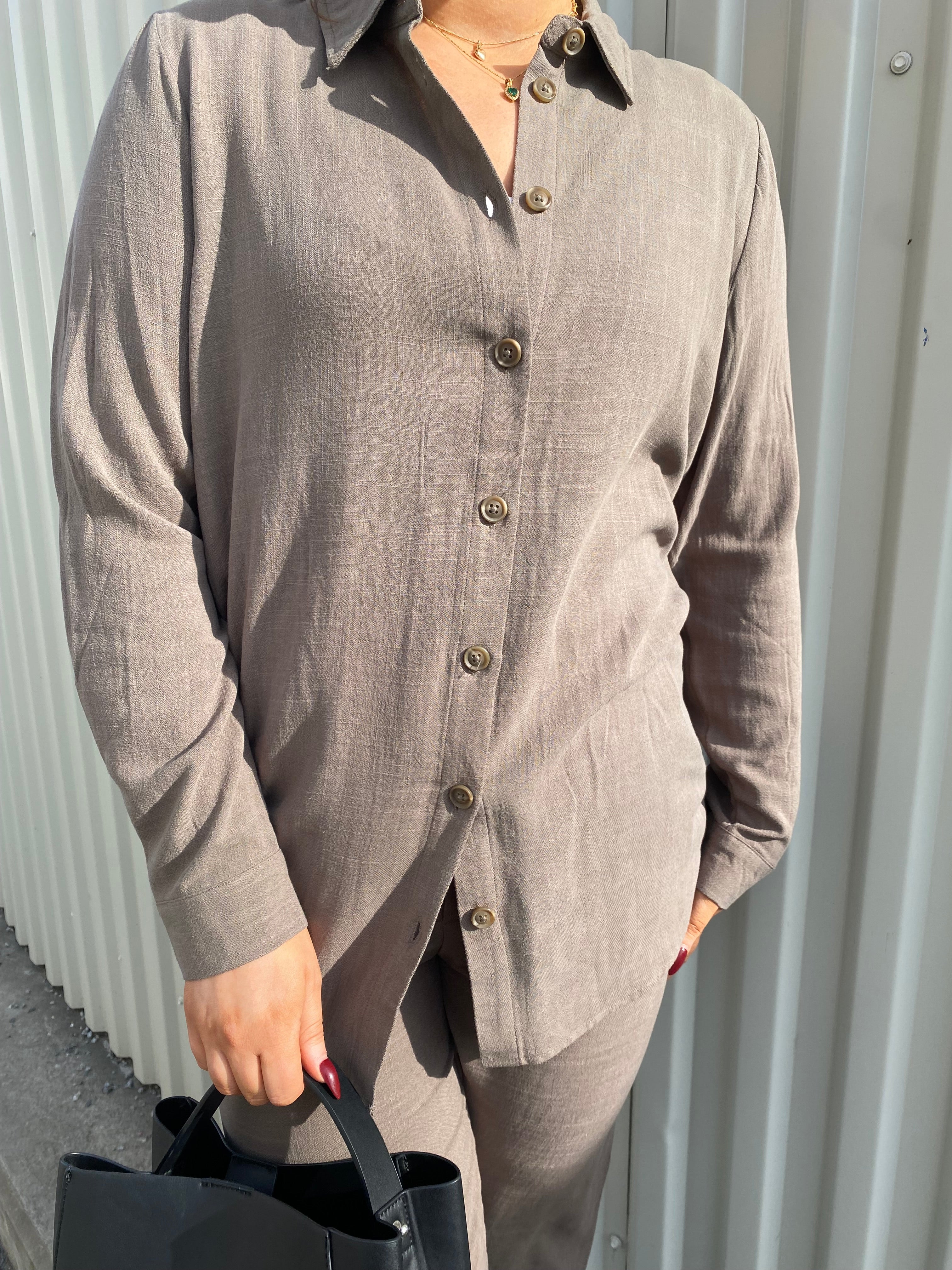 OBJSANNE Shirt - Morel