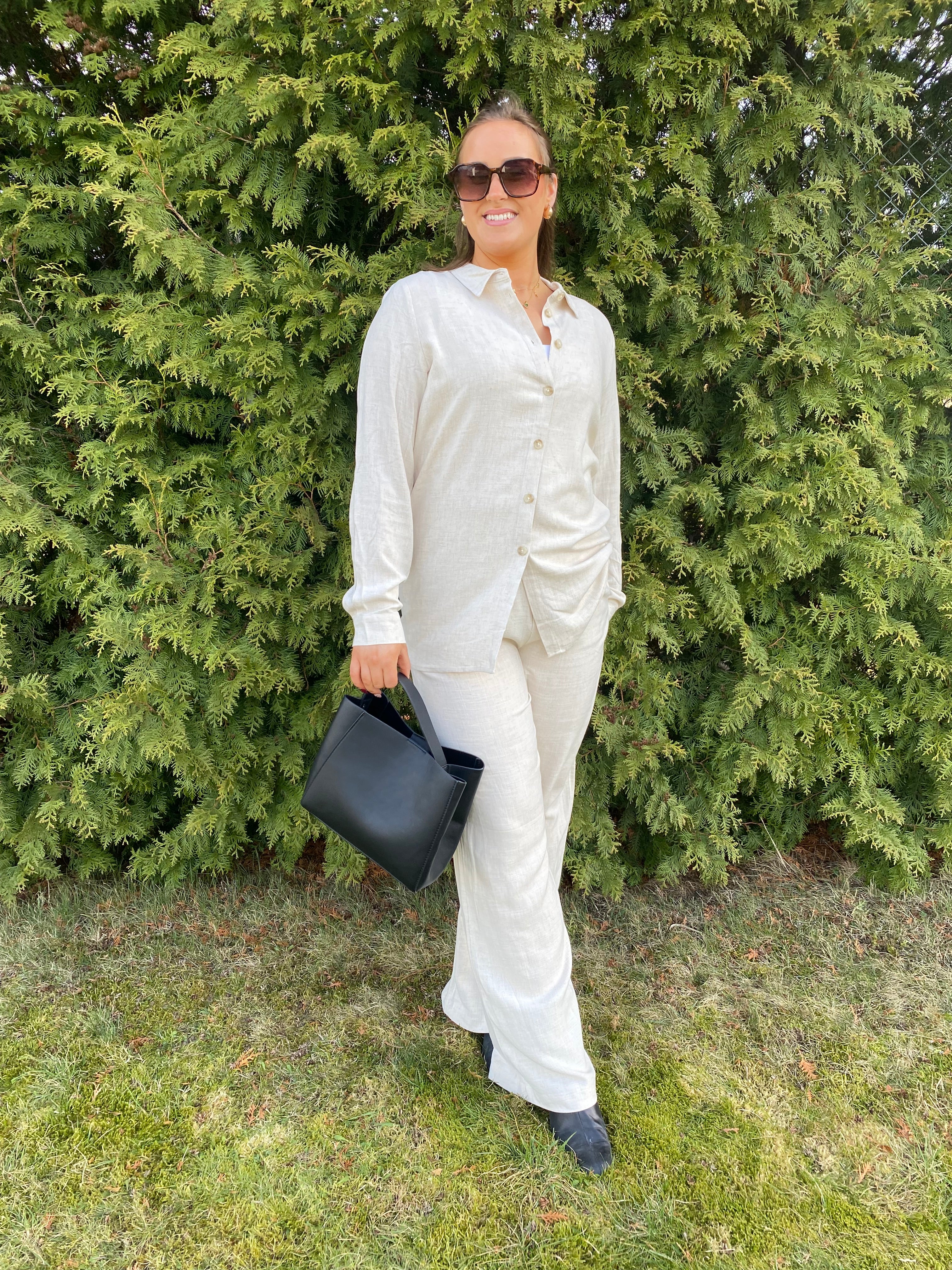 OBJSANNE Shirts - Sandshell