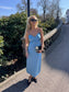 VIRAVENNA Long Dress - Blissful Blue