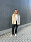 VIJOLANDA Blazer - Feather Gray