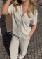 OBJSANNE S/S Shirt - Sandshell