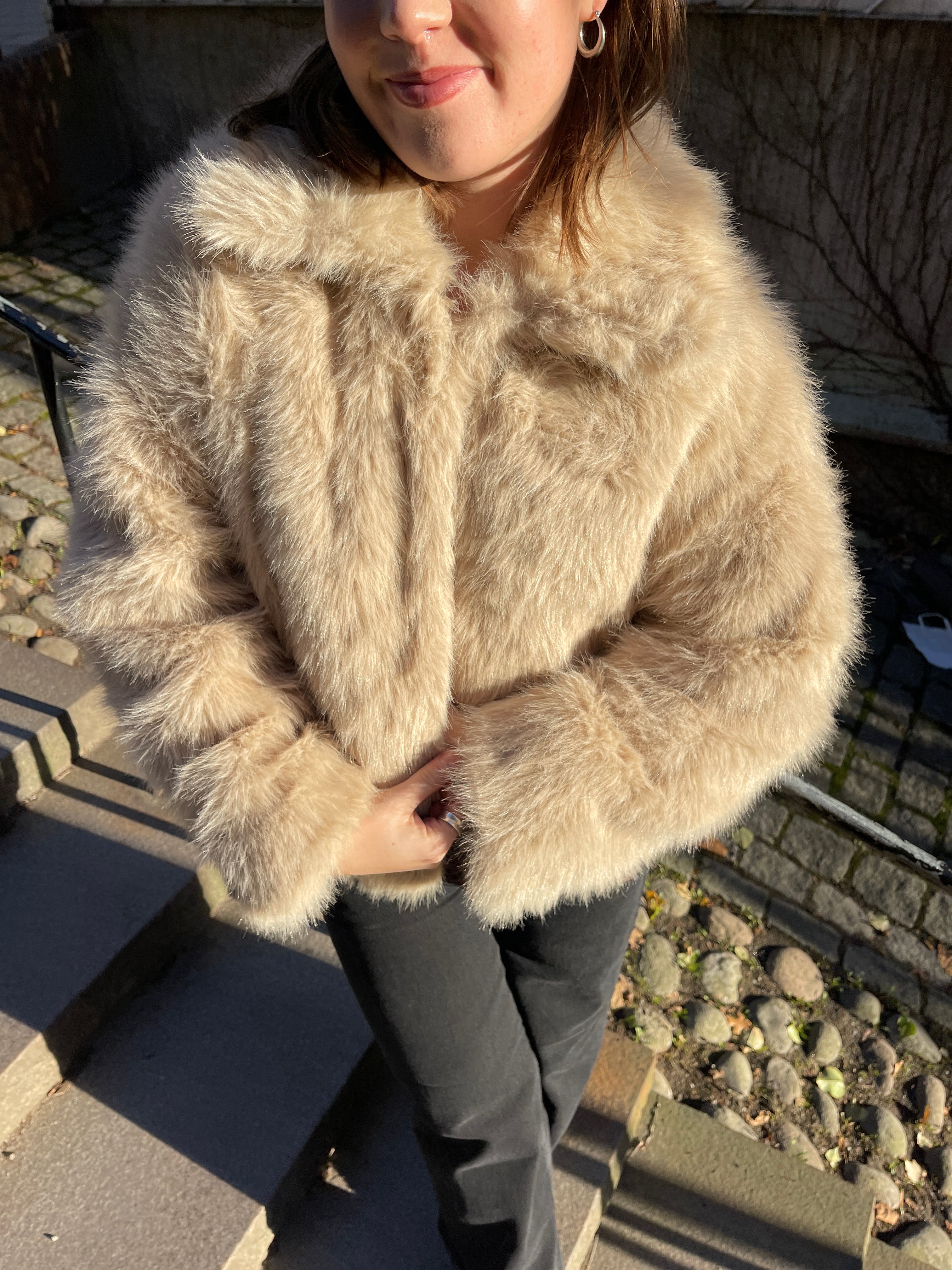 NMEVIE Jacket - Oatmeal