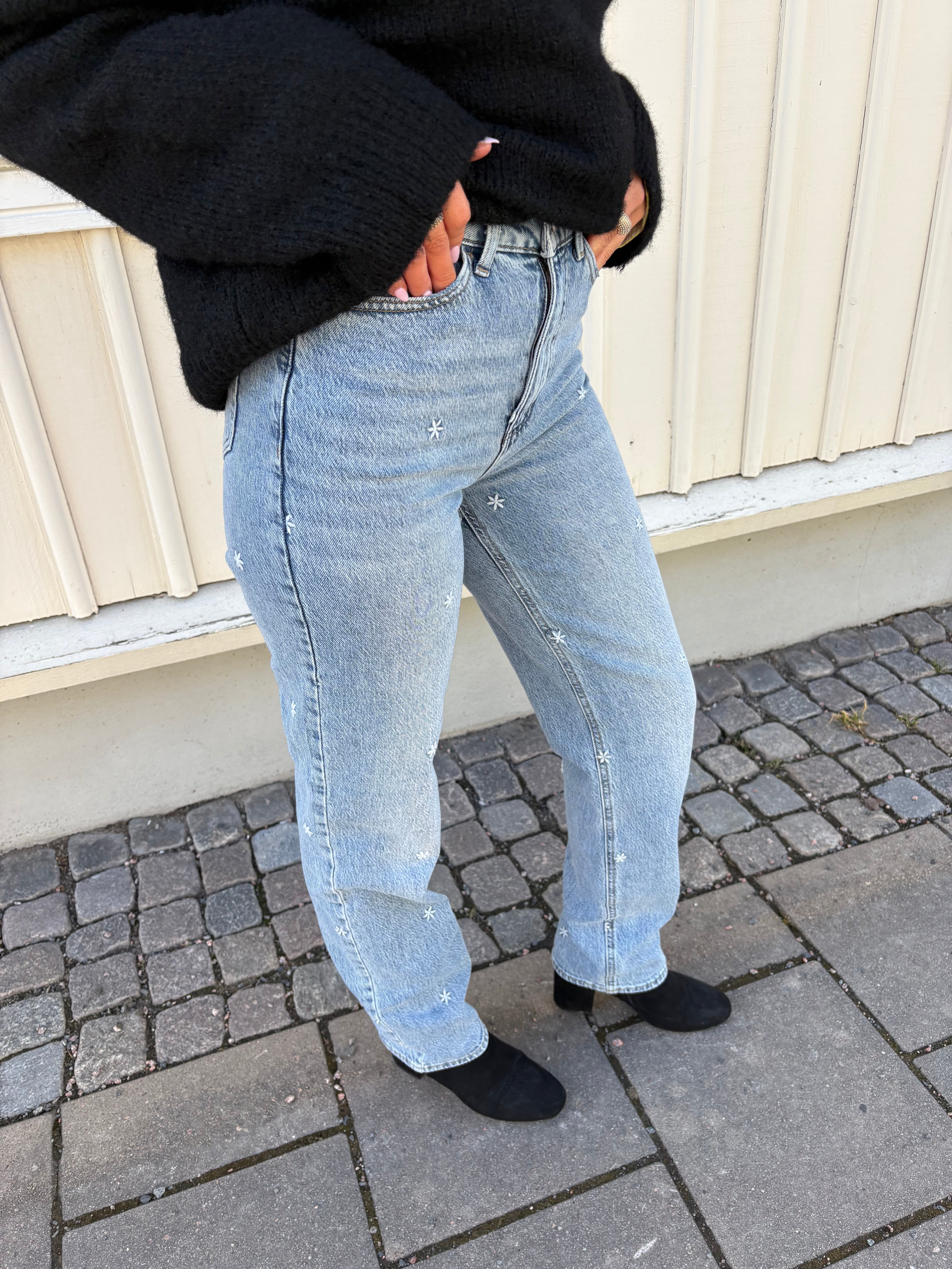 VIKELLY Jeans - Light Blue Denim