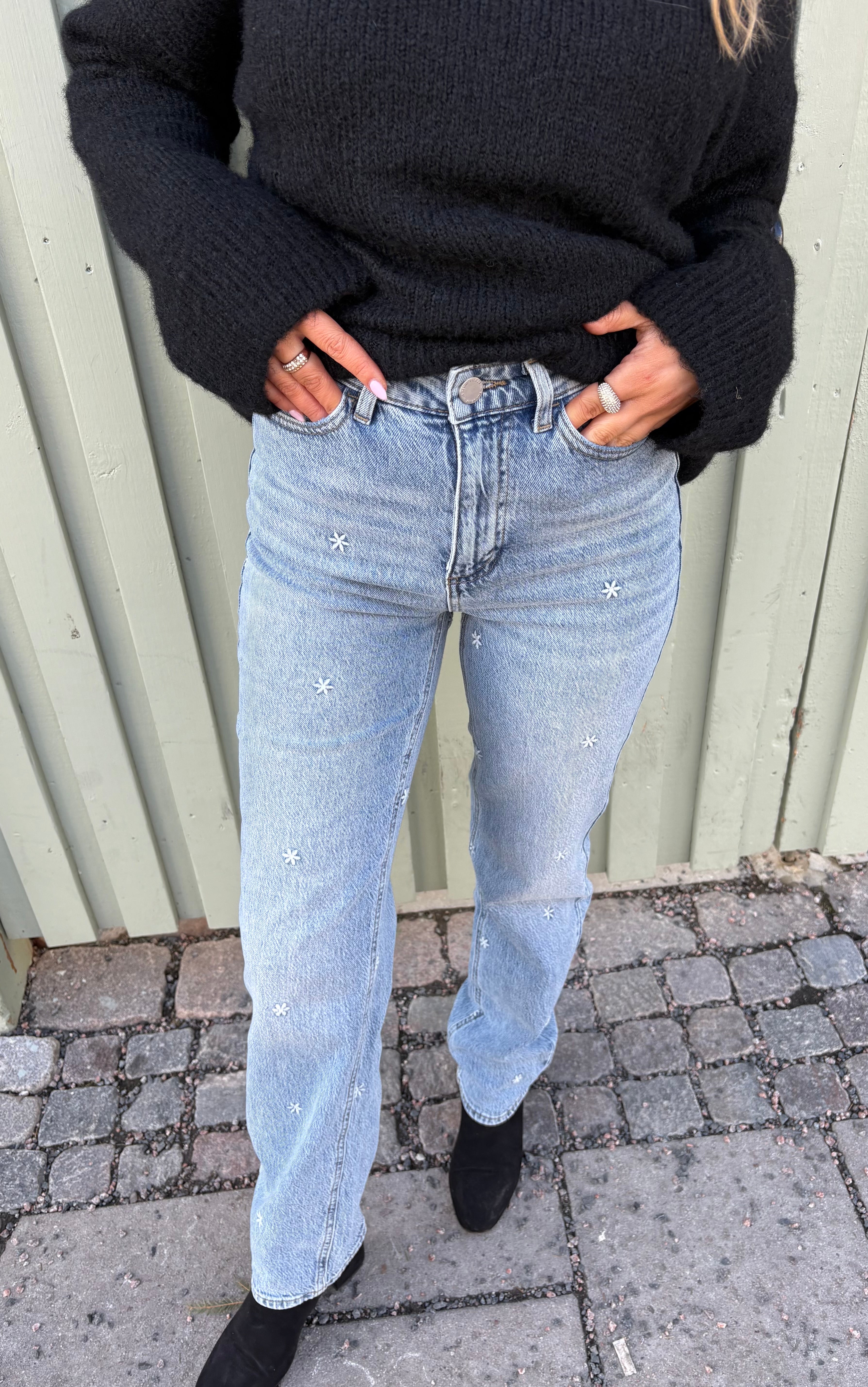 VIKELLY Jeans - Light Blue Denim