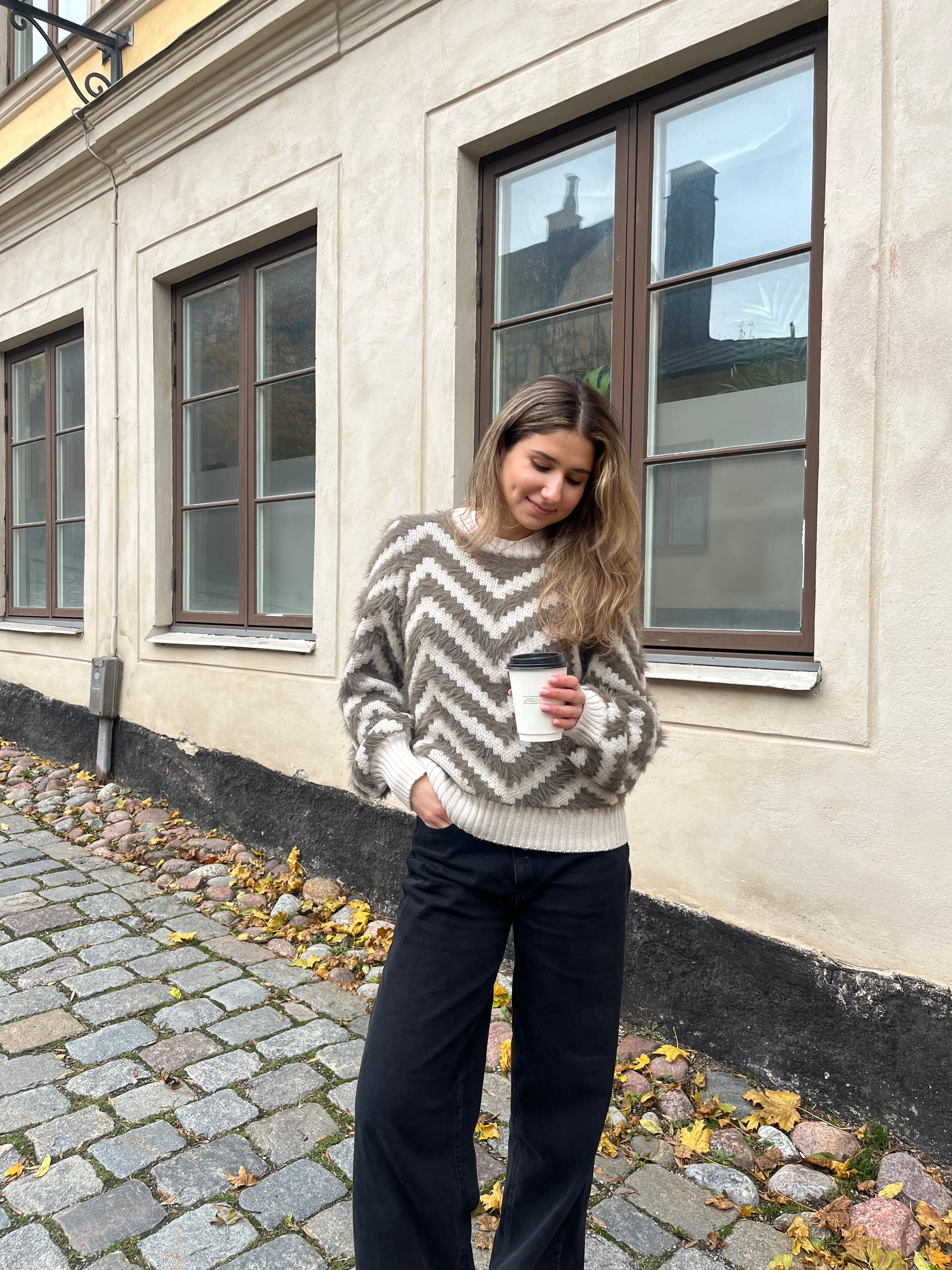 OBJHOLLOW Pullover - White Sand