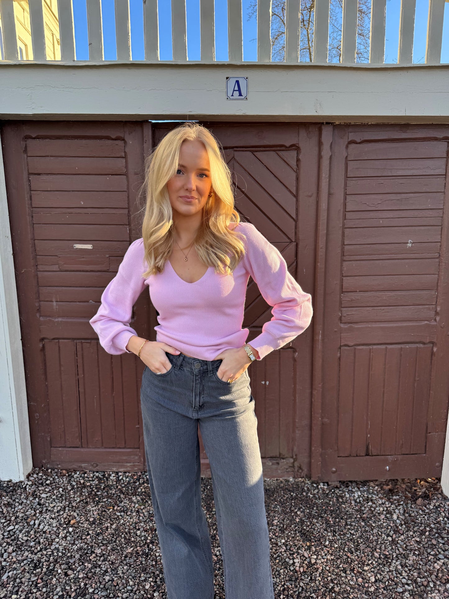 VINISSI Knit Top - Winsome Orchid
