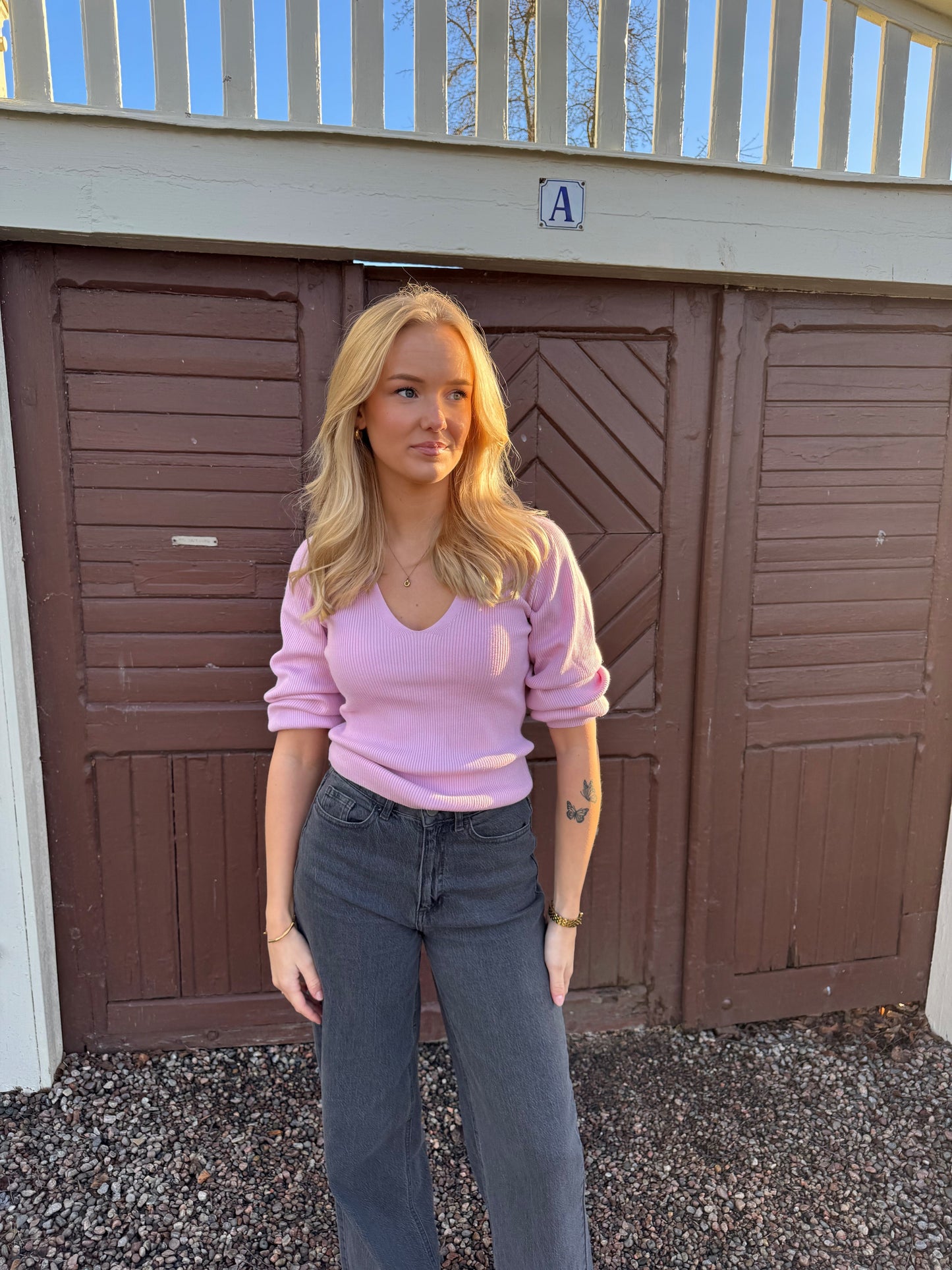 VINISSI Knit Top - Winsome Orchid