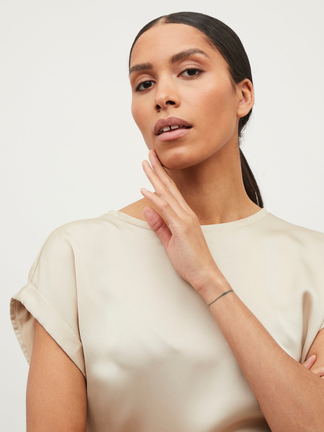 VIELLETTE T-Shirt - Cement